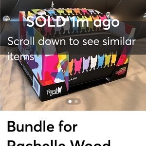 French Bull Two Piece Cosmetic Bags Set in Rainbow Colored Frenchies, NWT.🌈🐾